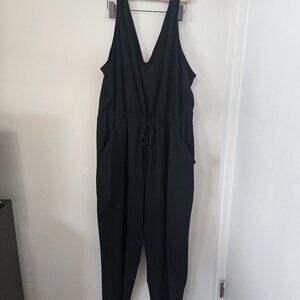 Athleta Avenue Jumpsuit, 2X, Black